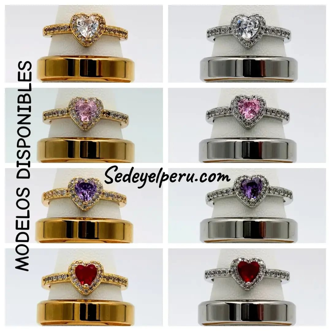 Box Anillos de Promesa para Parejas