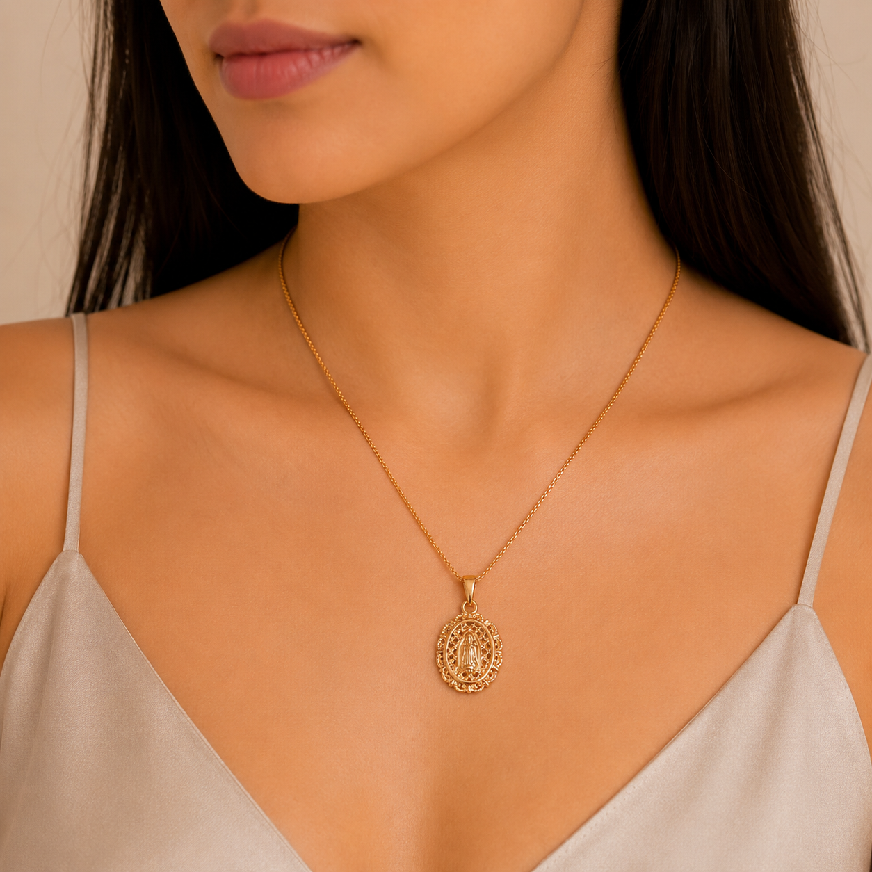 Collar Virgen de Guadalupe