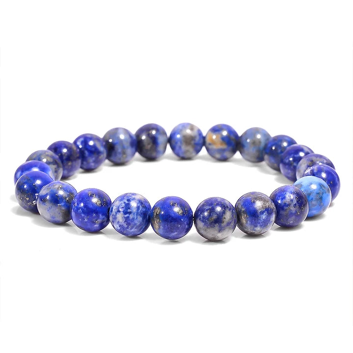 Pulsera con Piedra Lapislázuli 8mm