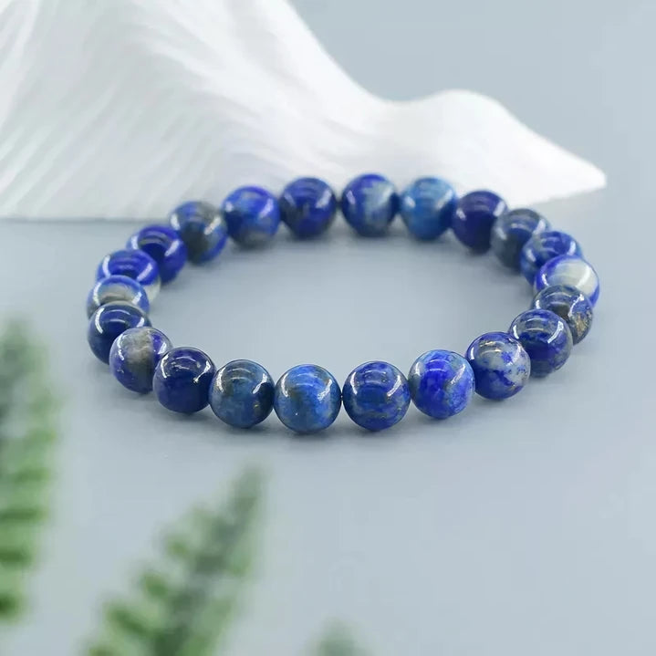 Pulsera con Piedra Lapislázuli 8mm