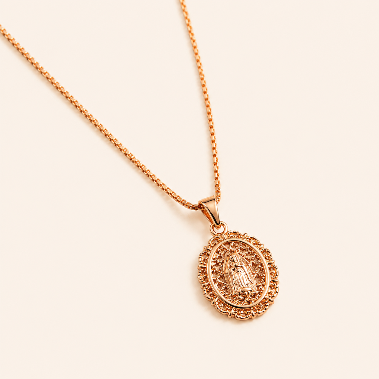 Collar Virgen de Guadalupe