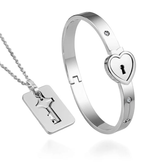 Conjunto de collar y pulsera