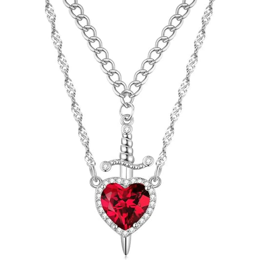 Collares Corazón + Espada